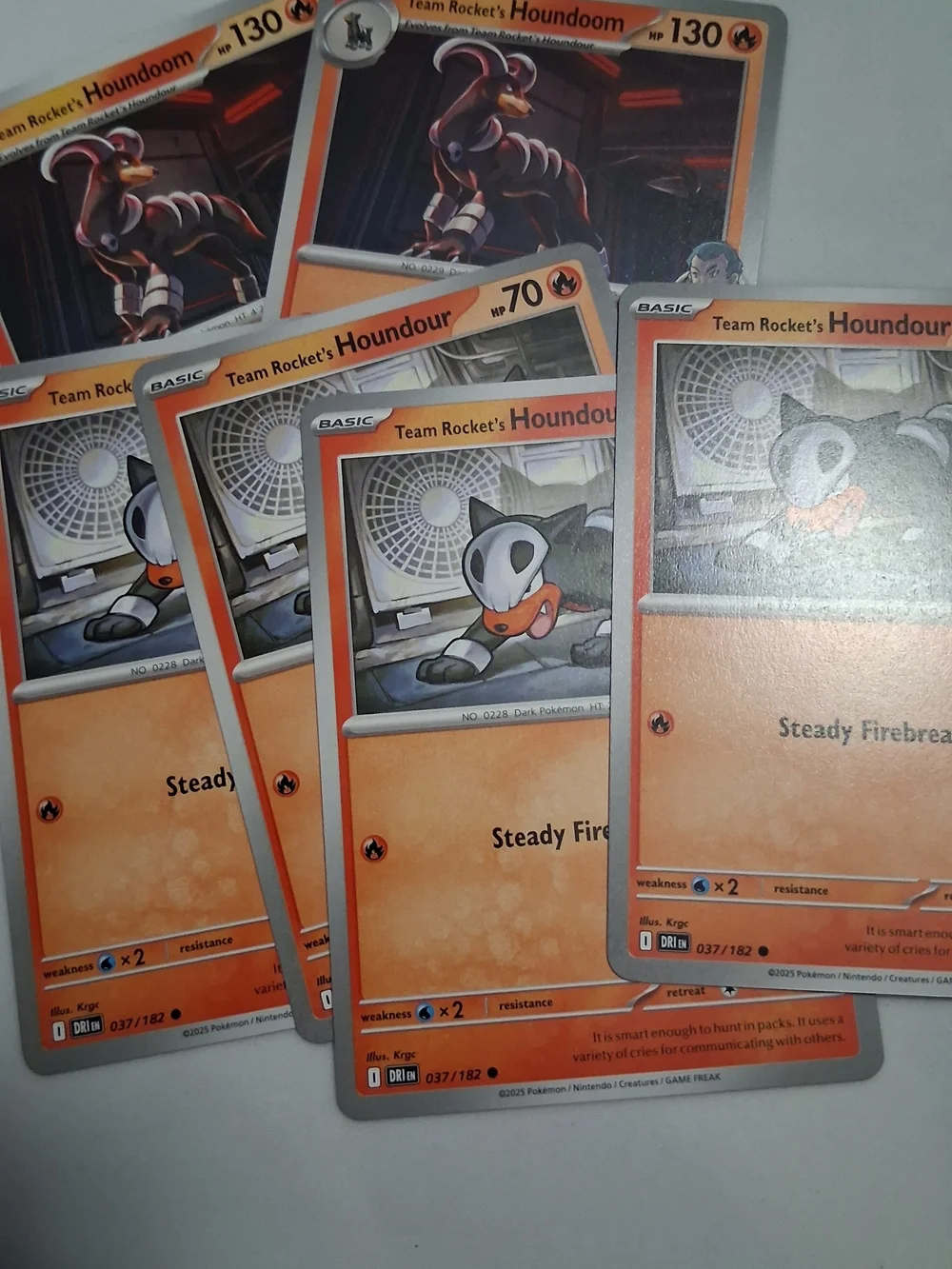52 Team Rocket Mixed Card Lot ~ ☆Near Mint☆ ~ Murkrow IR Persian Moltres DRI